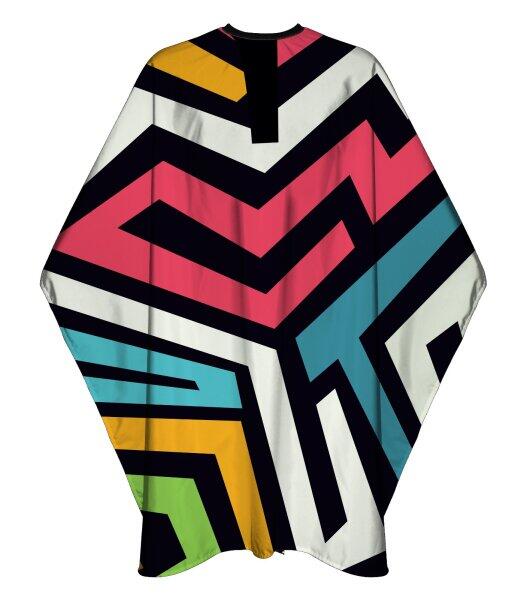 Barber Marmara Cape Funky Colors - Cape with Funky colors