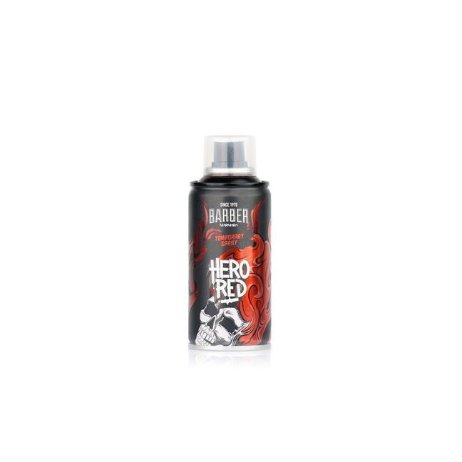 Barber Marmara Hero Red - Spray colorant pour cheveux 150 ml