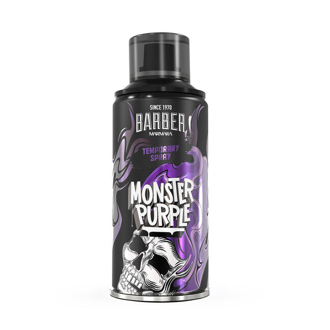 Barber Marmara Monster Purple - Farbiaci sprej na vlasy 150 ml