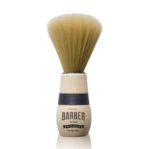 Barber Marmara Shaving Brush Wood - Koka skūšanās birste