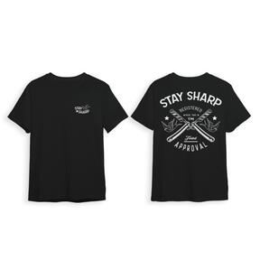 Barber Marmara T-shirt Sharp Black - Tričko Sharp čierne