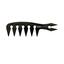 Barber Marmara Wide Tooth Comb No.033 - Hair comb with wide teeth