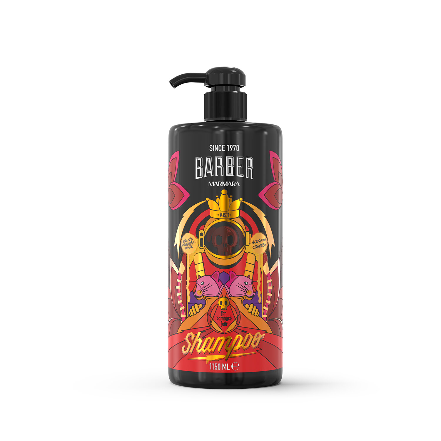 BARBER ŠAMPŪNAS – ARGAN 1150 ml - Regeneruojantis šampūnas su argano aliejumi